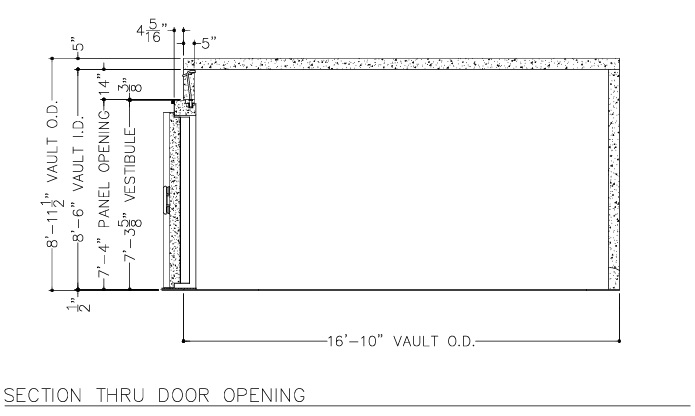 American Vault Class 1 Drawing 3